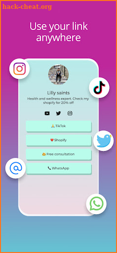 Linkbee - Link in Bio Creator screenshot