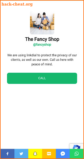 LinkDial screenshot