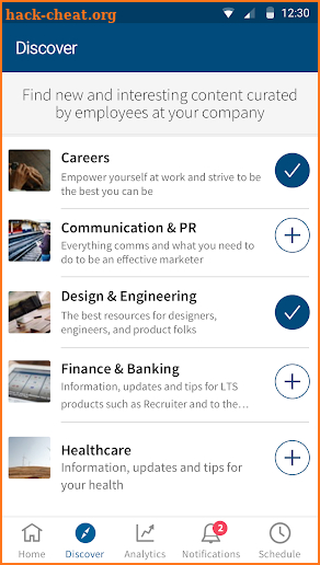 LinkedIn Elevate screenshot