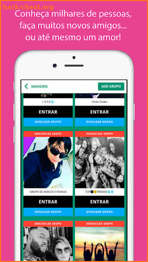 LinkGrupos - Links de grupos de amizade e diversão screenshot