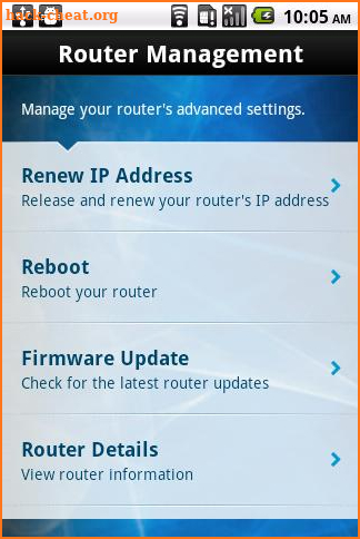 Linksys Connect screenshot