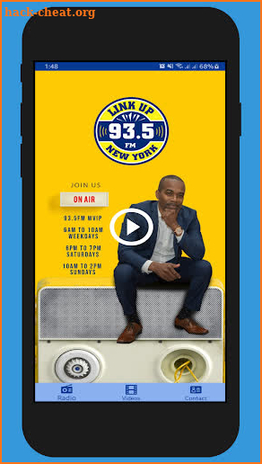 LinkUp Radio screenshot