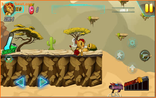 Lion Battle Guard Games screenshot