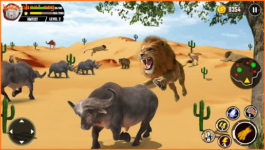 Lion Family Games Simulator screenshot