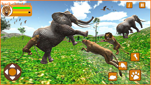 Lion Family King Simulator screenshot