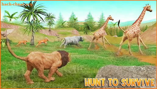 Lion Games Animal Simulator 3D screenshot