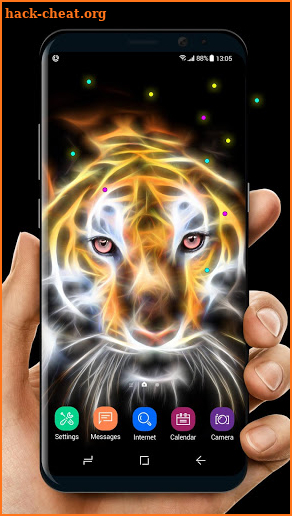 Lion Magic Touch Live wallpaper 2018 screenshot