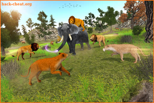 Lion Simulator Family: Animal Survival Games screenshot