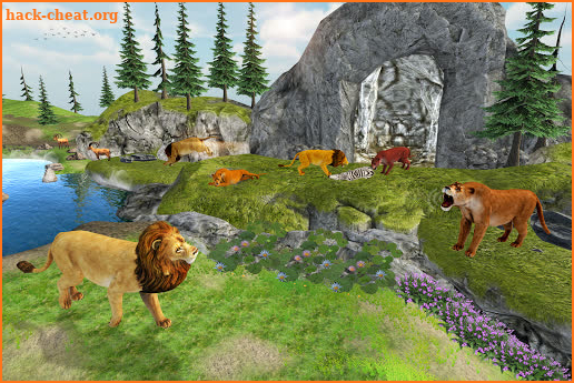 Lion Simulator Family: Animal Survival Games screenshot