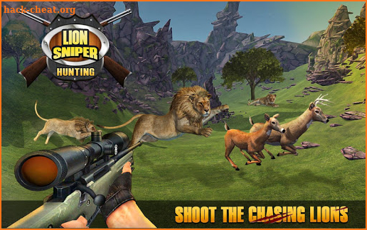 Lion Sniper Hunting Game screenshot