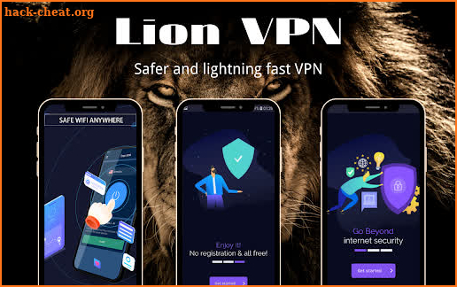 Lion VPN screenshot