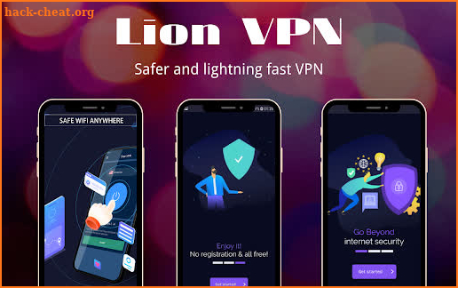 Lion VPN screenshot