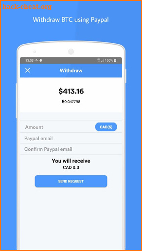 LionBlock Bitcoin Wallet screenshot