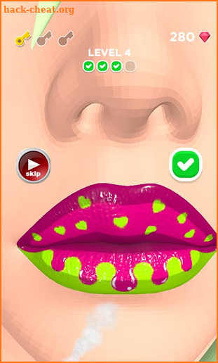 Lip Art 3D: Coloring Art Lip screenshot