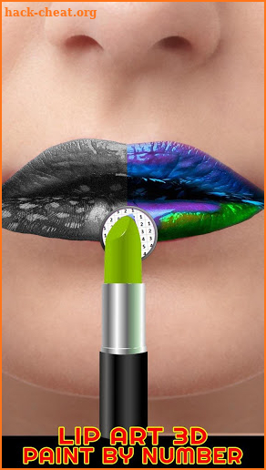 Lip Art 3D Paint By Number - PixelArt Coloring screenshot