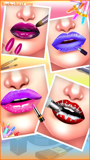 Lip Art Makeup: Lipstick Games screenshot