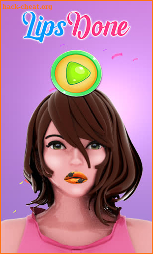 Lips Done! Satisfying 3D Lip Art ASMR Game screenshot