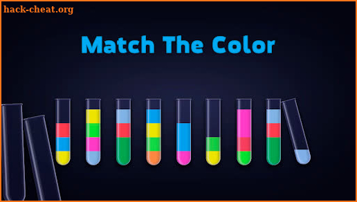 Liquid sort puzzle: Test tube screenshot