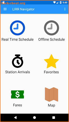 LIRR Navigator screenshot