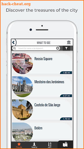 LISBON City Guide, Offline Maps, Tours and Hotels screenshot