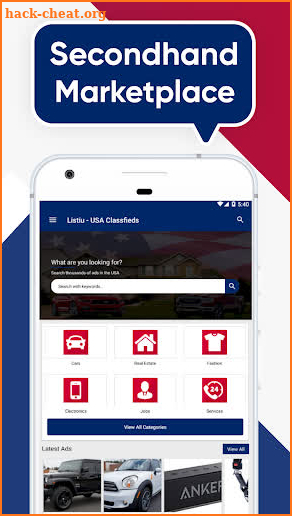 Listiu: Free Classified Ads, Real Estate, Cars. screenshot