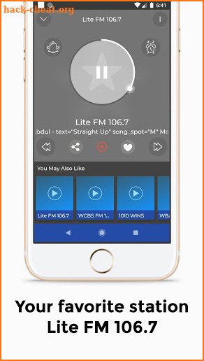 Lite FM 106.7 New York Radio Station screenshot