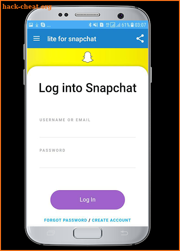 lite for instagram & Snapchat screenshot