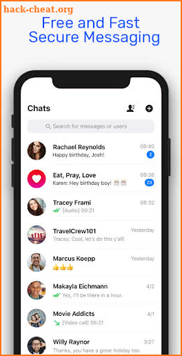 Lite ToTok Messenger - HD Video Calls & Voice Chat screenshot