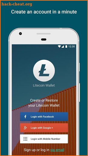 Litecoin Wallet by Freewallet screenshot