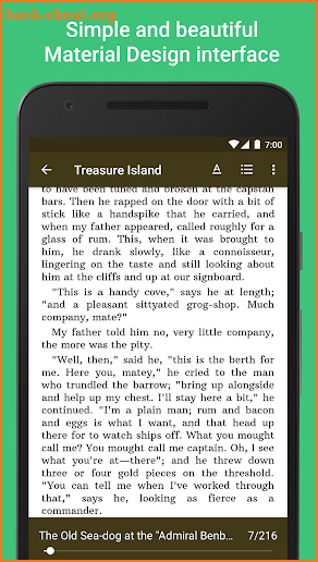 Lithium: EPUB Reader screenshot