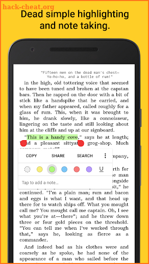 Lithium: EPUB Reader screenshot