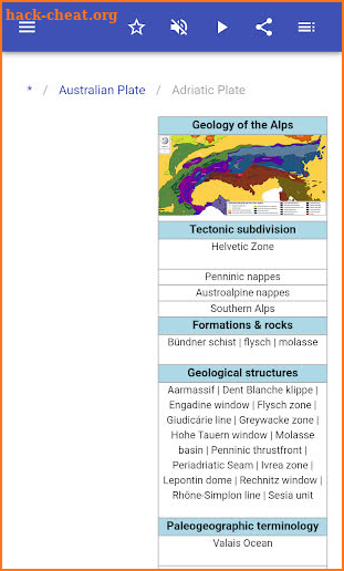 Lithospheric plates screenshot