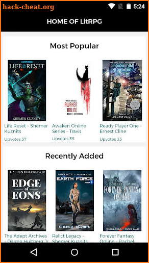 LitRPG Book Finder Tool screenshot