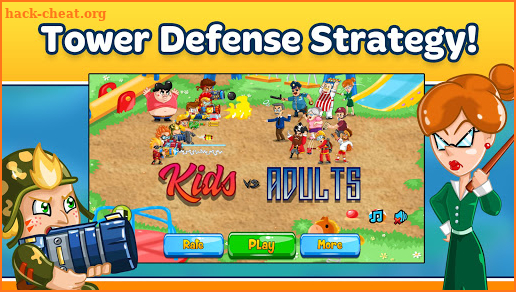 Little Army of Kids : Strategy Tower Defense Game screenshot