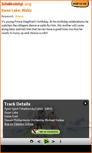 Little Classical Music App screenshot