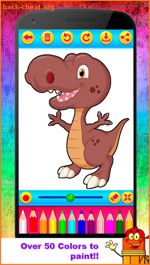 Little Dino Coloring Book & Drawing Book for Kids screenshot