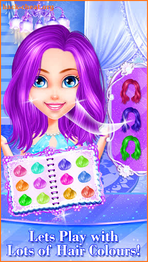 Little Ice Queen Princess Beauty Triplet Salon screenshot