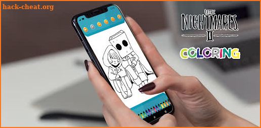 Little Nightmares II Coloring screenshot