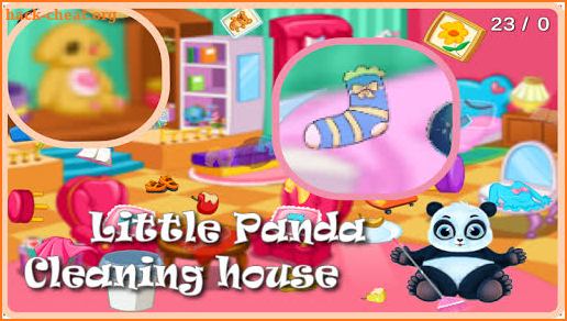 little panda house cleaning screenshot