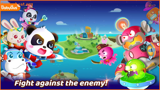 Little Panda's Hero Battle Game screenshot