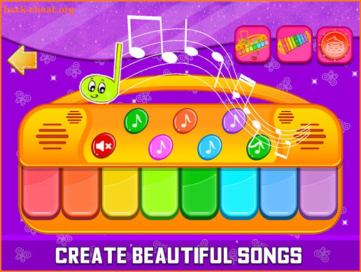 Little Piano Drum & Music Instrument - Kids Games screenshot