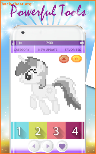 Little pony color number screenshot