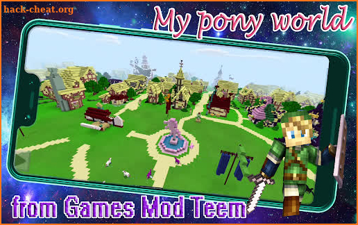 🦄Little Pony Minecraft Unicorn Game mod screenshot