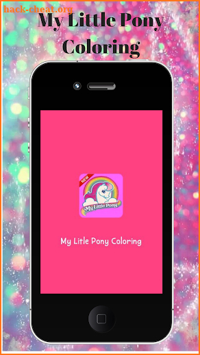 Little Pony Unicorn Coloring Book screenshot