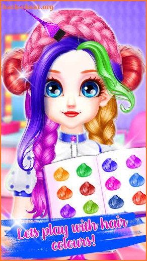 Little Princess Bella Girl Braid Hair Beauty Salon screenshot