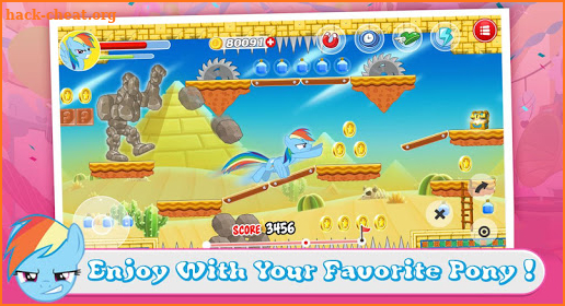 🌈 Little Princess Magic Pony Race screenshot