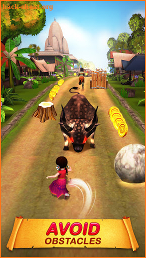 Little Radha Run - 2021 Adventure Running Game screenshot