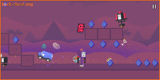 Little red and robots screenshot