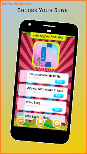 Little Singham Piano Games screenshot