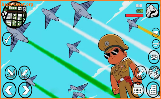 Little Singham Shooting Fight screenshot